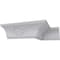 Ekena Millwork 3 3/4"H x 3 7/8"P x 5 3/8"F x 94 1/2"L, (12" Repeat), Strasbourg Crown Moulding MLD04X04X05SG - alternate 8
